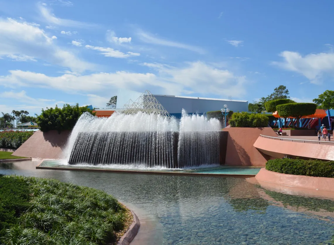 EPCOT World Celebration Reflecting Pool Undergoes Major Refurbishment at Disney World