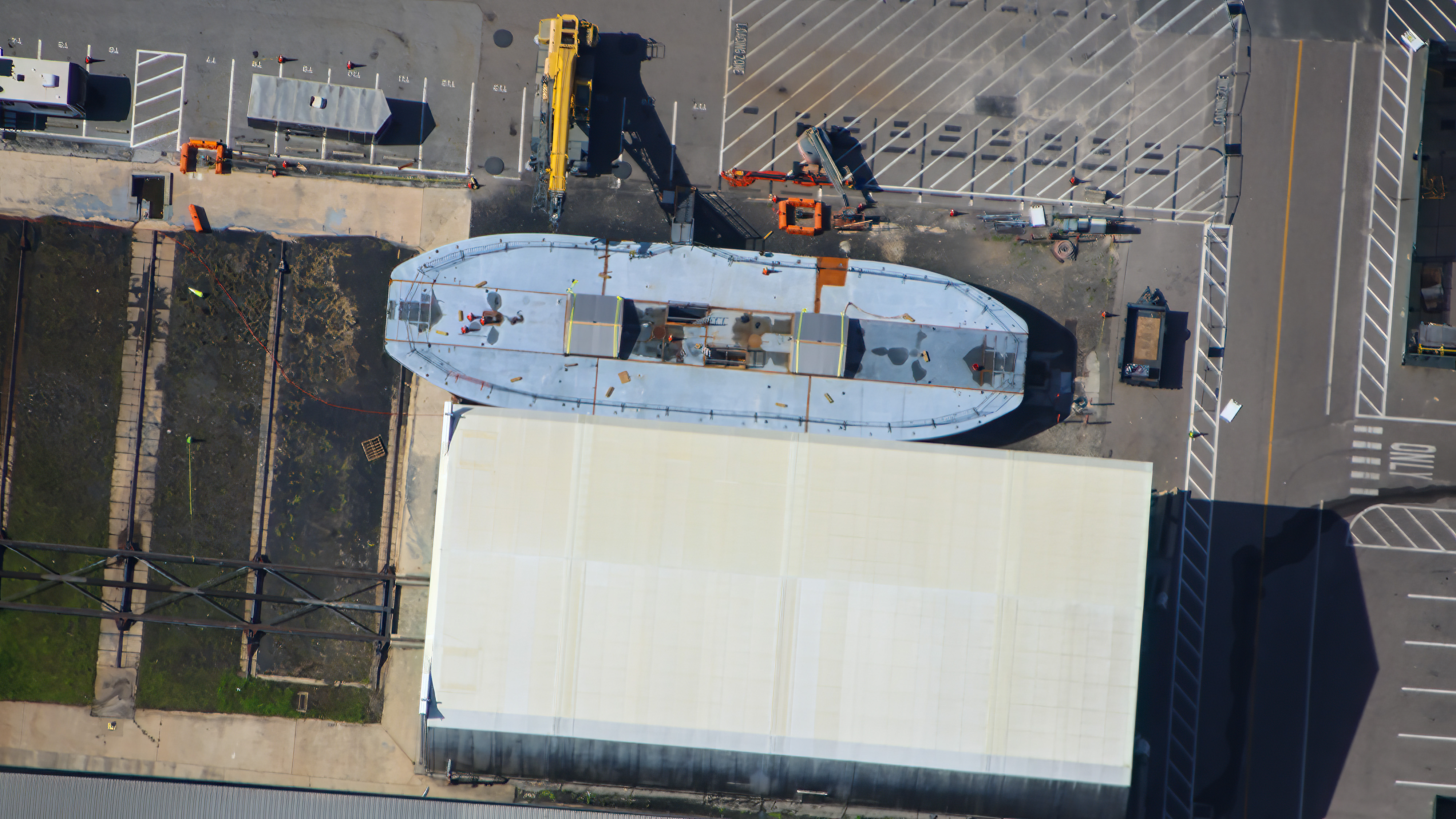 Disney World's Fourth Magic Kingdom Ferryboat Takes Shape as First Deck Assembled Backstage